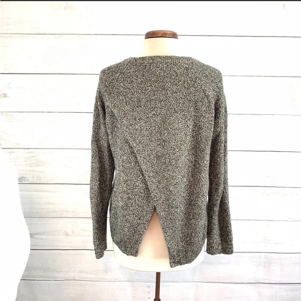 Madewell province cross back or split back sweater